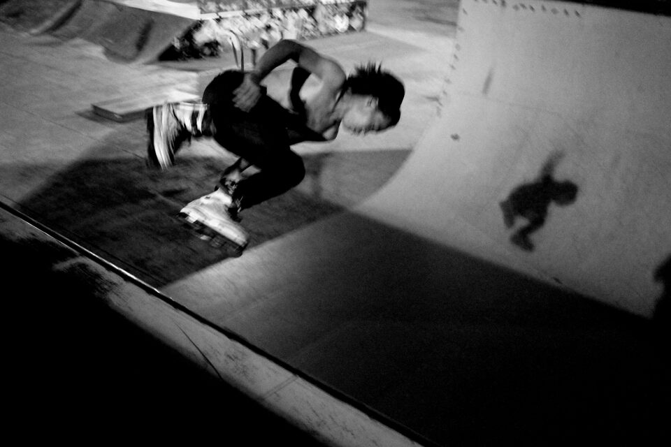 black-and-white trick