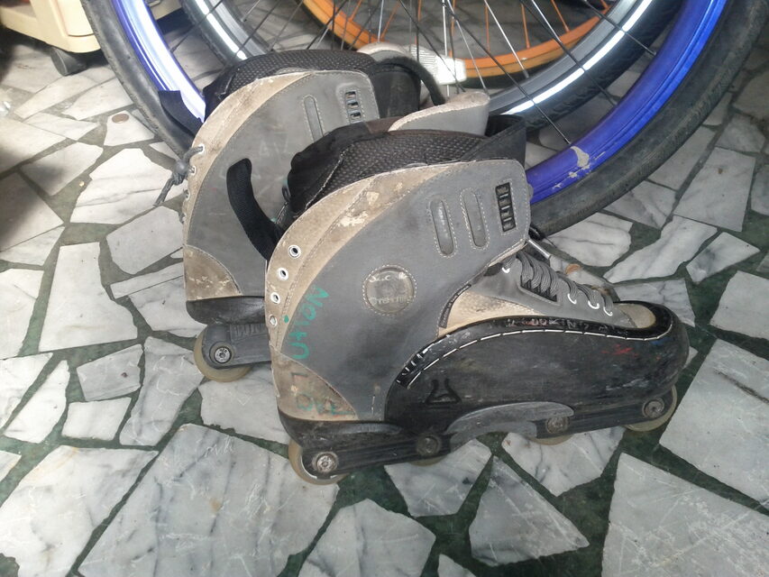 big wheels close-up